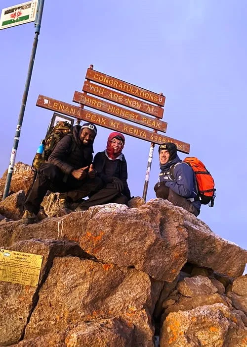 Guided Mount Kenya climbing safaris